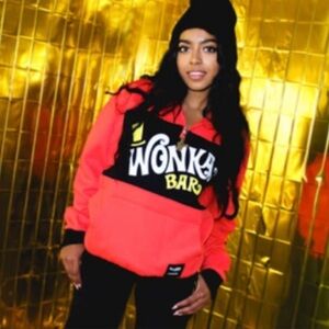 Cakeworthy Wonka Bar Quarter Zip